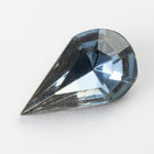 Vintage 8mm x 13mm Blue Givre Teardrop Fancy Stone #XS174-A