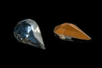 Vintage 8mm x 13mm Blue Givre Teardrop Fancy Stone #XS174-A
