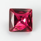 Vintage 10mm Fuchsia Square Point Back Fancy Stone #XS175-B