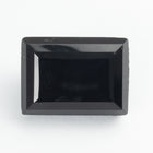 Vintage 13mm x 18mm Black Rectangle Cabochon #XS178-F