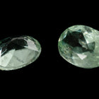 Vintage 5.5mm x 7.5mm Light Peridot Faceted Oval Doublet #XS180-B