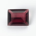 Vintage 8mm x 10mm Transparent Amethyst Rectangle Fancy Stone #XS180-D