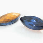 Vintage 7mm x 15mm Montana Table Cut Navette Point Back #XS184-E