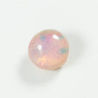 Vintage 7mm Opal Pink Round Foil Cabochon #XS185-E