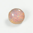 Vintage 11mm Opal Pink Round Foil Point Back Cabochon #XS185-G