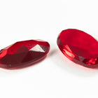 Vintage 12mm x 21mm Ruby Oval Fancy Stone #XS187-E