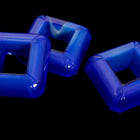 Vintage 22mm Cobalt Open Square Cabochon #XS2-C