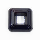 Vintage 22mm Red/Blue Ombre Open Square Cabochon #XS2-H