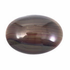 Vintage 13mm x 18mm Green Brown Stripe Oval Cabochon #XS28-G-2