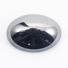 Vintage 13mm x 18mm Hematite Peaked Oval Cabochon #XS28-H-2
