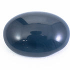 Vintage 13mm x 18mm Demin Blue Oval Cabochon #XS28-I-2