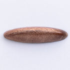 Vintage 6mm x 22mm Bronze Long Oval Cabochon #XS32-B