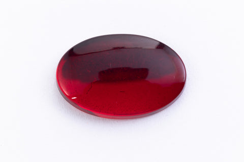 Vintage 14mm x 21mm Ruby Red Oval Cabochon #XS33-J