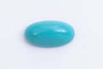 Vintage 7.5mm x 14mm Turquoise Oval Cabochon #XS35-B