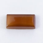 Vintage 6mm x 12mm Dark Topaz Rectangle Cabochon #XS37-A-3