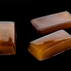 Vintage 6mm x 12mm Dark Topaz Rectangle Cabochon #XS37-A-3