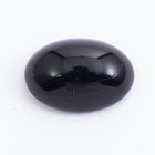 Vintage 10mm x 14mm Black Oval Cabochon #XS40-D