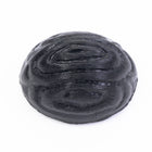 Vintage 18mm x 22mm Black Oval Cabochon #XS41-B