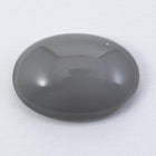 Vintage 13mm x 18mm Gray Oval Cabochon #XS42-B