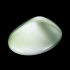 Vintage 18mm x 25mm Green/White Marble Peaked Oval Cabochon #XS42-J