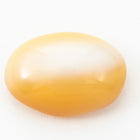 Vintage 10mm x 14mm Opal Yellow/White Oval Cabochon #XS47-B