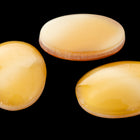 Vintage 13mm x 18mm Opal Yellow Oval Cabochon #XS47-C