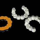 Vintage 14mm x 14.5mm Crystal Faceted Horseshoe Cabochon #XS56-A