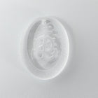 Vintage 18mm x 25mm Clear Etched Anchor Pendant #XS57-F