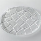 Vintage 30mm x 40mm Crystal Mosaic Glass Cabochon #XS57-G