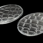 Vintage 30mm x 40mm Crystal Mosaic Glass Cabochon #XS57-G