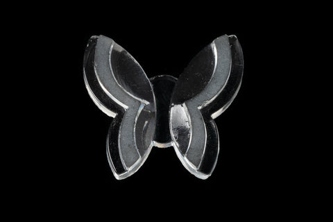 Vintage 18mm x 21mm Crystal Butterfly Cabochon #XS58-F