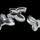 Vintage 18mm x 21mm Crystal Butterfly Cabochon #XS58-F