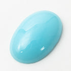 Vintage 14mm x 22mm Robin's Egg Blue Oval Cabochon #XS67-A