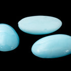 Vintage 14mm x 22mm Robin's Egg Blue Oval Cabochon #XS67-A