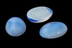 Vintage 10mm x 14mm Opal Blue Oval Cabochon #XS67-E