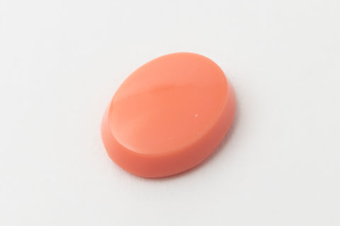 Vintage 8mm x 10mm Coral Oval Cabochon #XS68-D