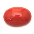Vintage 13mm x 18mm Coral Oval Cabochon #XS68-F