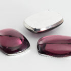 Vintage 11mm x 15mm Amethyst Rectangle Cabochon #XS70-A