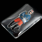 Vintage 13mm x 20mm Military Officer Rectangle Cabochon #XS71-B