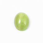 Vintage 8mm x 10mm Gold Flecked Avocado Oval Cabochon #XS82-A