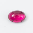 Vintage 10mm x 14mm Fuchsia Unfoiled Oval Cabochon #XS86-D