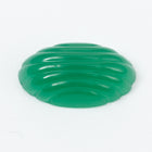Vintage 10mm x 18.5mm Opal Jade Deco Ridge Oval Cabochon #XS86-F-2