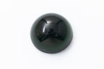 Vintage 16mm Very Dark Green Round Cabochon #XS86-H