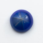 Vintage 11mm Royal Blue Round Cabochon with Faux Asterism #XS93-A