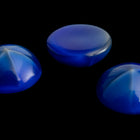 Vintage 11mm Royal Blue Round Cabochon with Faux Asterism #XS93-A
