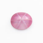 Vintage 8mm x 10mm Pink Oval Cabochon with Faux Asterism #XS93-F