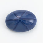 Vintage 10mm x 14mm Blue Oval Cabochon with Faux Asterism #XS93-H