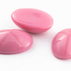 Vintage 10mm x 14mm Pink Oval Cabochon with Faux Asterism #XS93-J-1