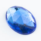 Vintage 10mm x 14mm Sapphire Faceted Oval Fancy Stone #XS94-D