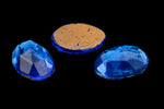 Vintage 8mm x 12mm Sapphire Faceted Oval Fancy Stone #XS94-E